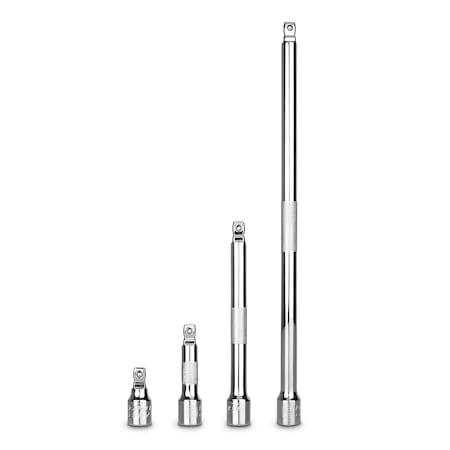 Capri Tools 3/8 in Drive Wobble Extension Bar Set, 4 pcs 1-2400